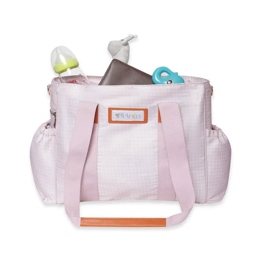 Polka Tots Waterproof Diaper Bag for Travel, Mothers Grey Waterproof: Buy  packet of 1.0 Bag at best price in India | 1mg