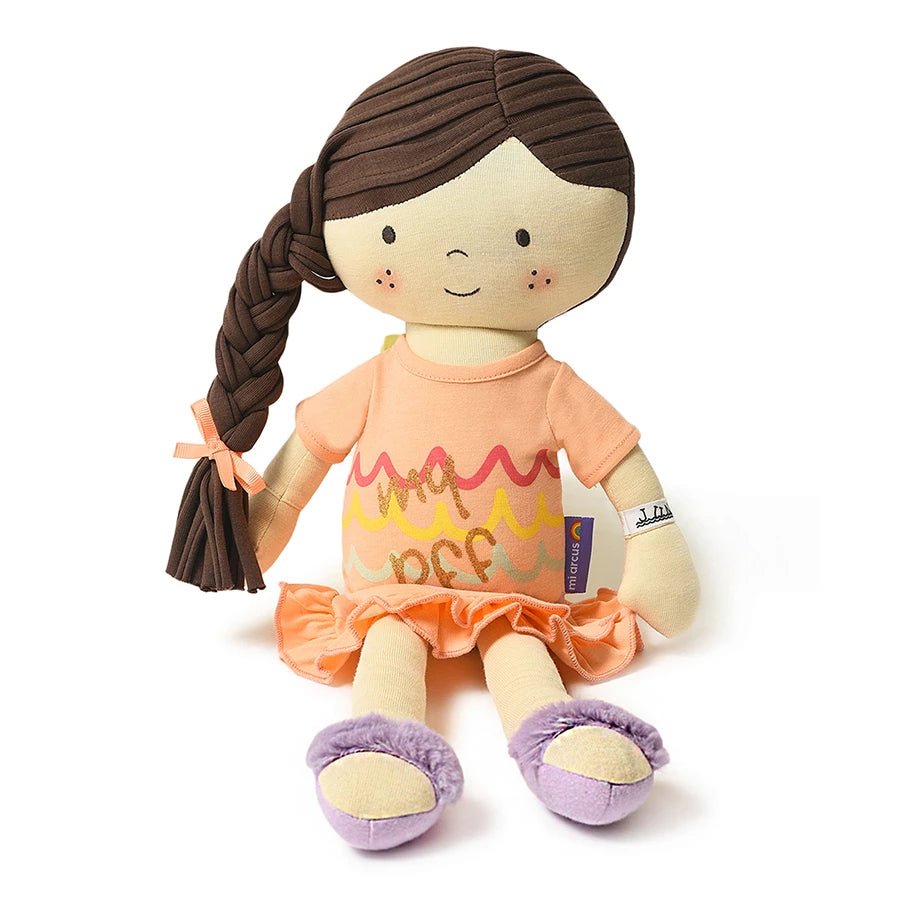 Girl June Soft Doll - Soft Toys