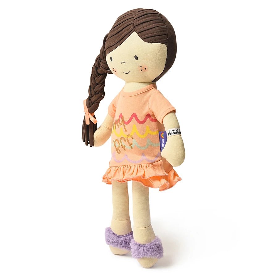 Girl June Soft Doll Soft Toys 2