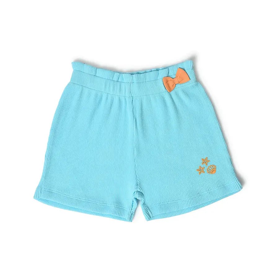 Girls Sea Animal Print Shorts- (Pack of 3) Shorts 2
