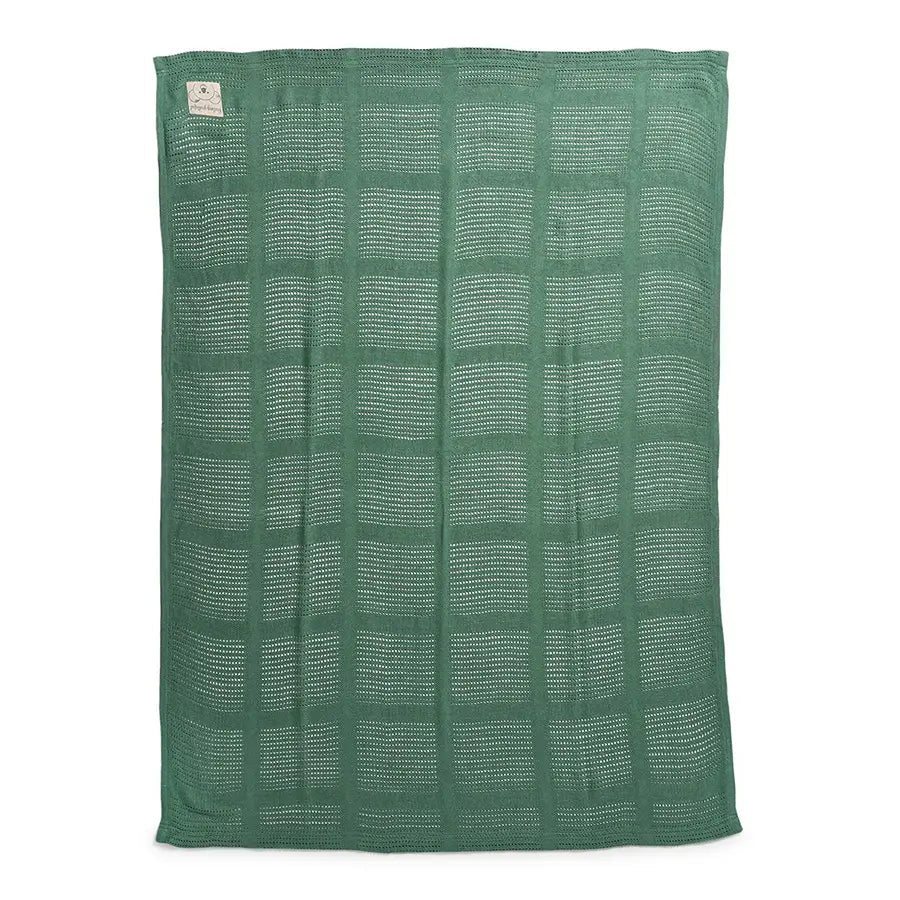 Grow Kind Bamboo Pixie Blanket - Green Blanket 3