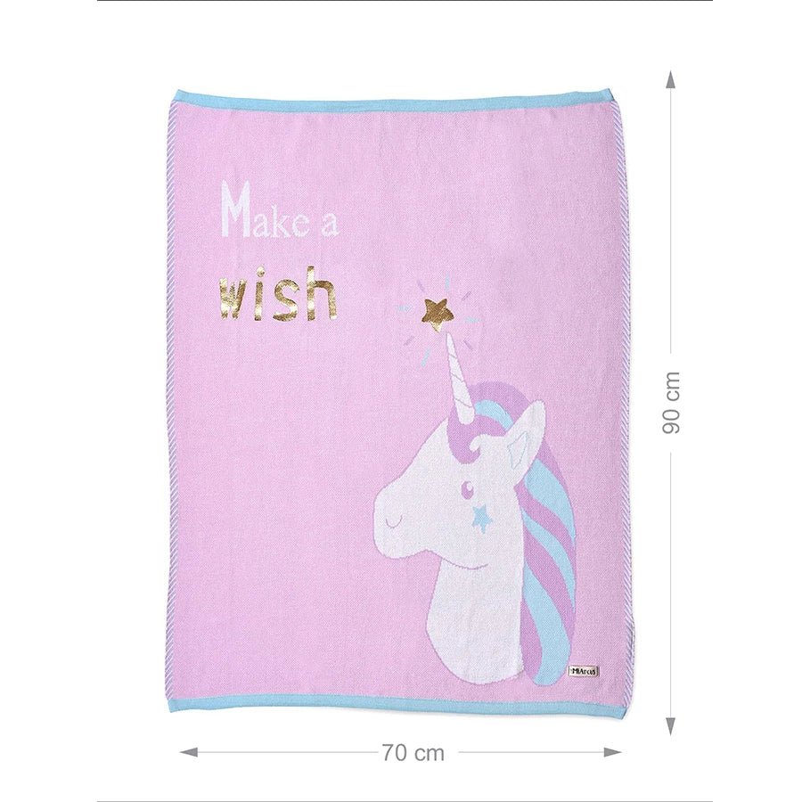 Kiddo Knitted Blanket - Unicorn-Blanket-6