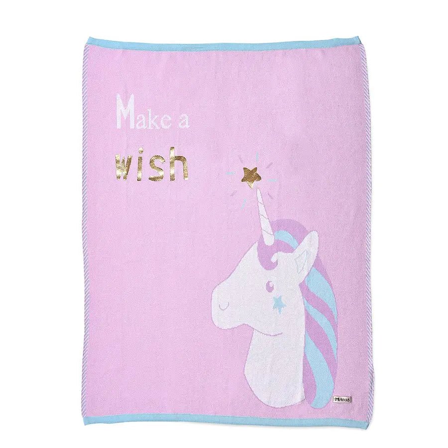 Kiddo Knitted Blanket - Unicorn-Blanket-2