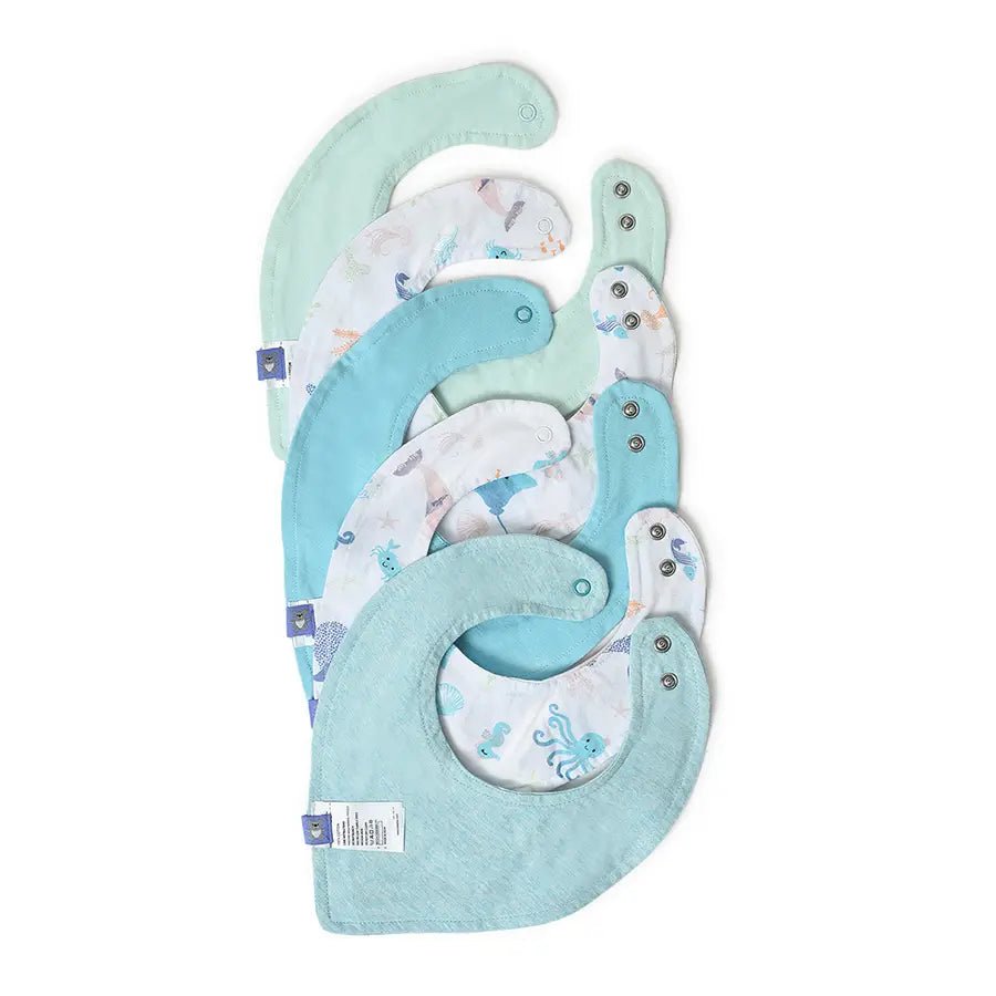 Kids Drool Bib- Pack of 5 Bibs 14