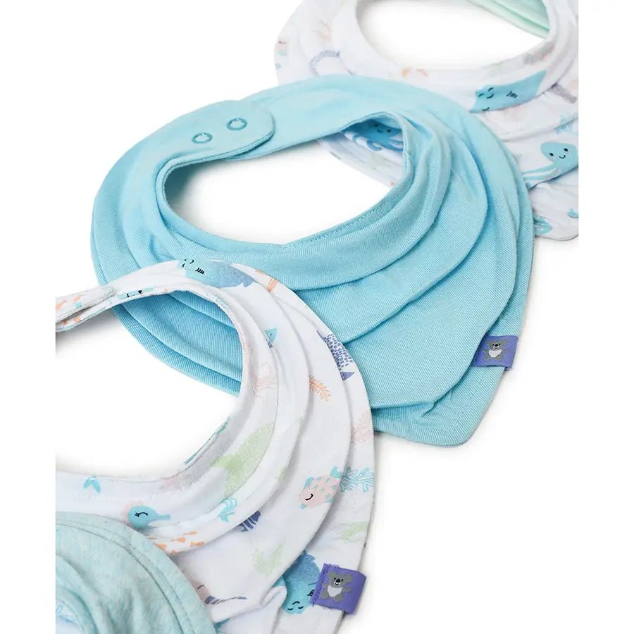 Kids Drool Bib- Pack of 5 Bibs 12