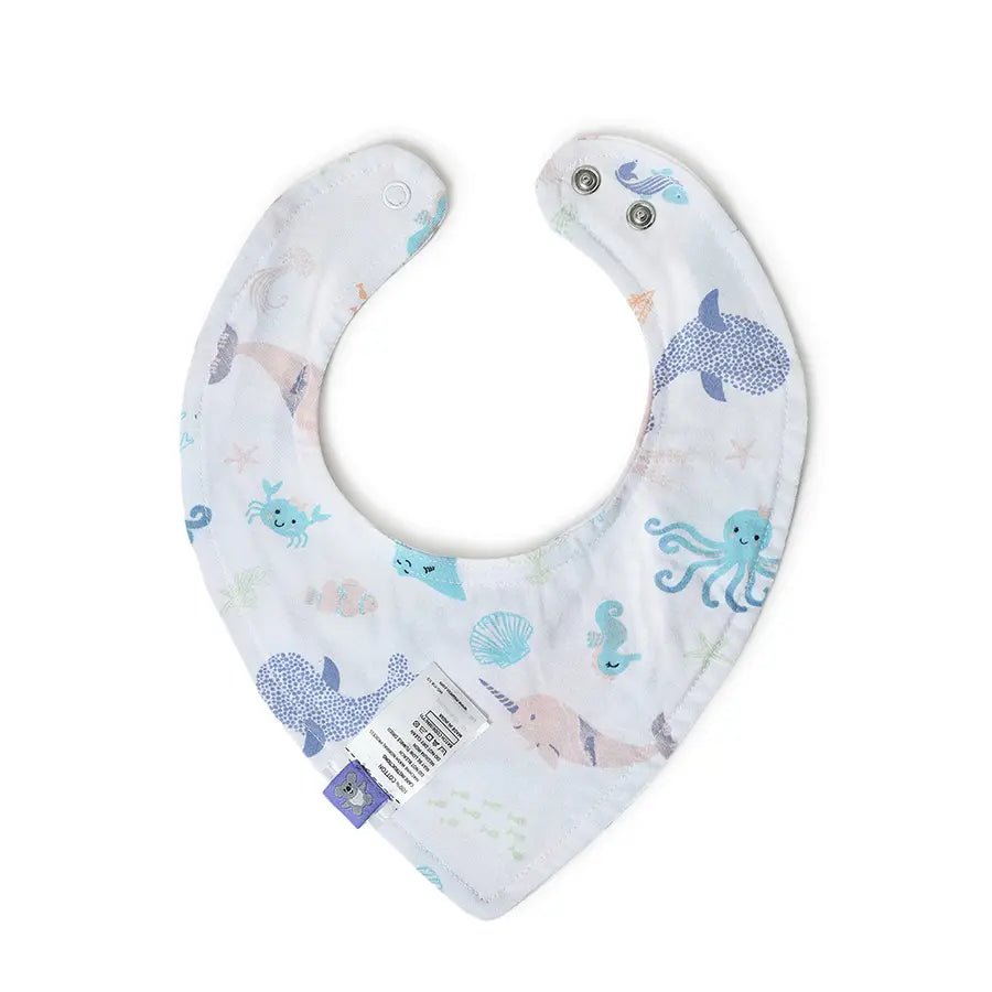 Kids Drool Bib- Pack of 5 Bibs 9
