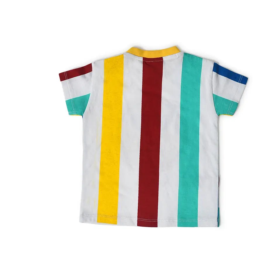 With - Print Emoji Arcus - Kids Shorts Love Mi & T-shirt T-Shirt