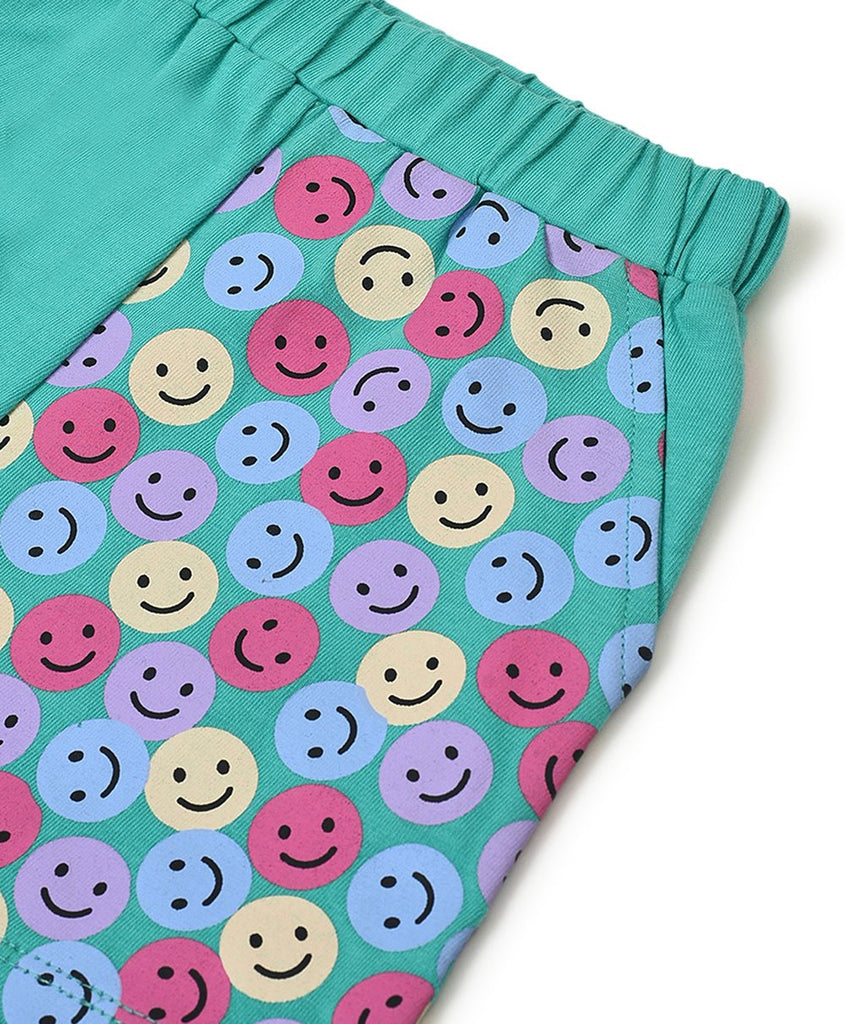 Kids Smile Shorts- Pack of 3-Shorts-9