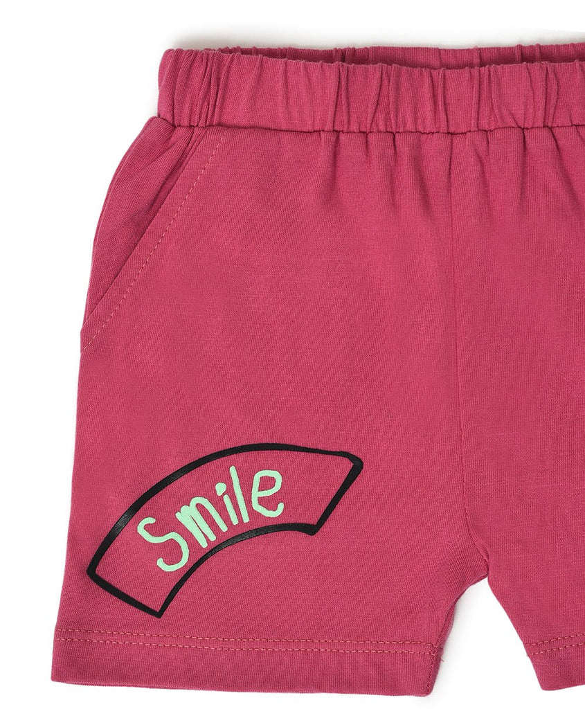 Kids Smile Shorts- Pack of 3-Shorts-11