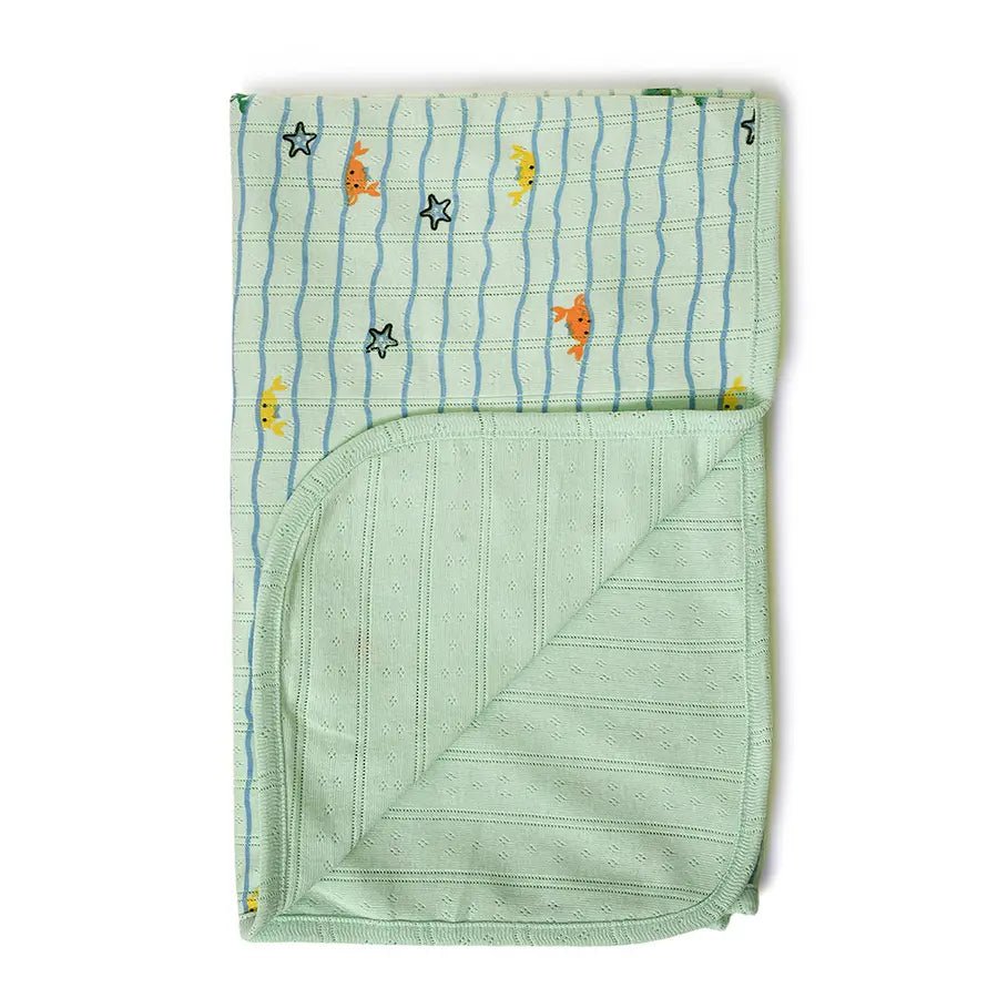 Kids Ultra Soft Blanket- Green-Blanket-5