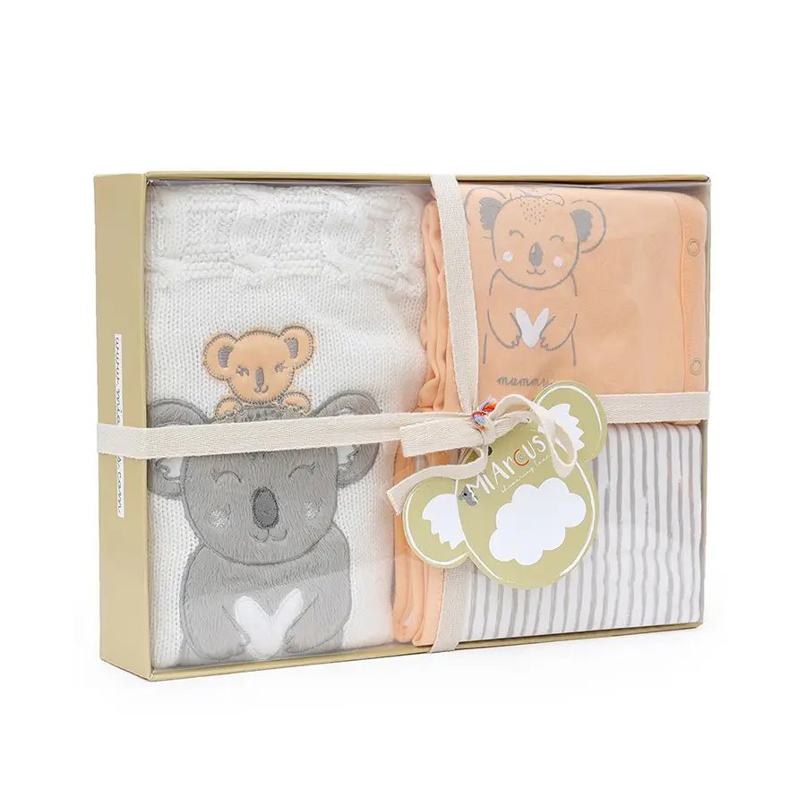 Koala Unisex Cable Blanket Gift Set - (Pack of 3) Gift Set 6