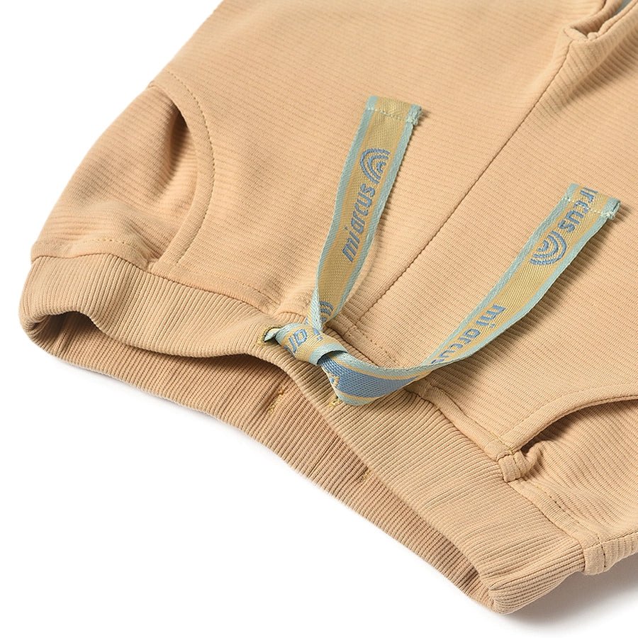 Misty Brown Colorblock Sweatshirt & Pajama Set Clothing Set 10