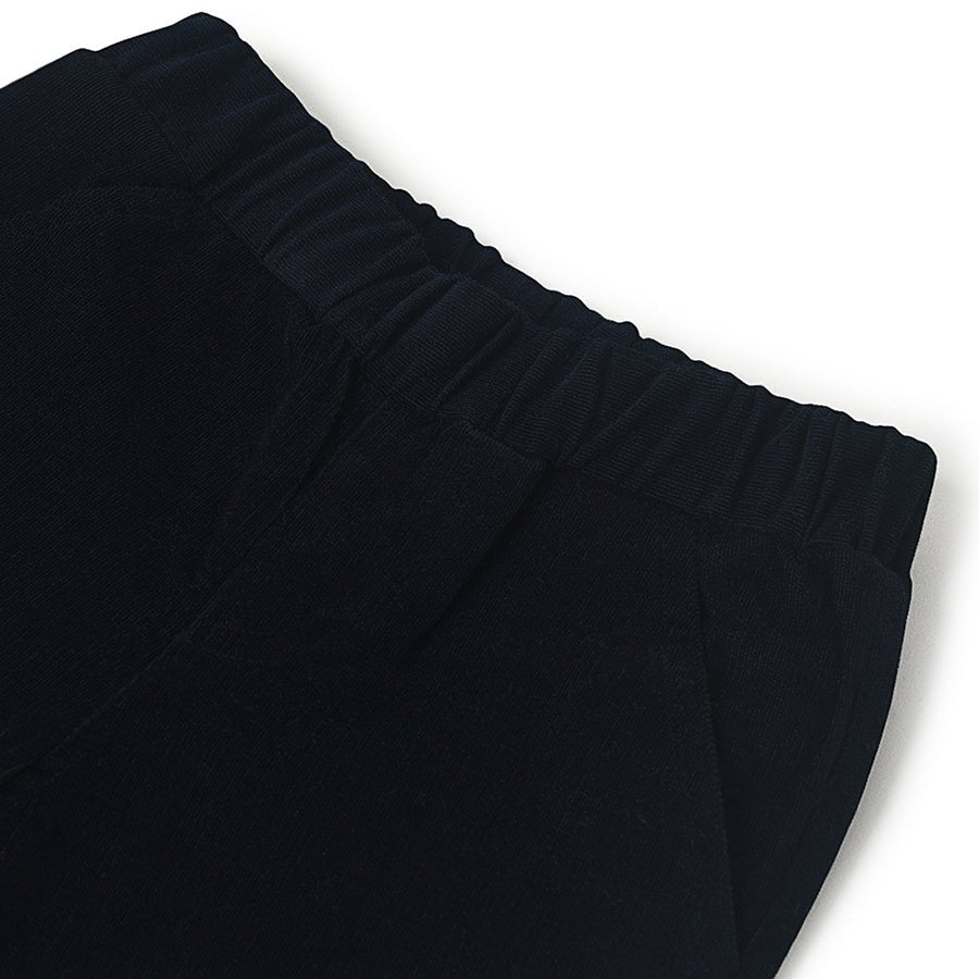 Misty Corduroy Blue Trouser Pants-Trouser-4