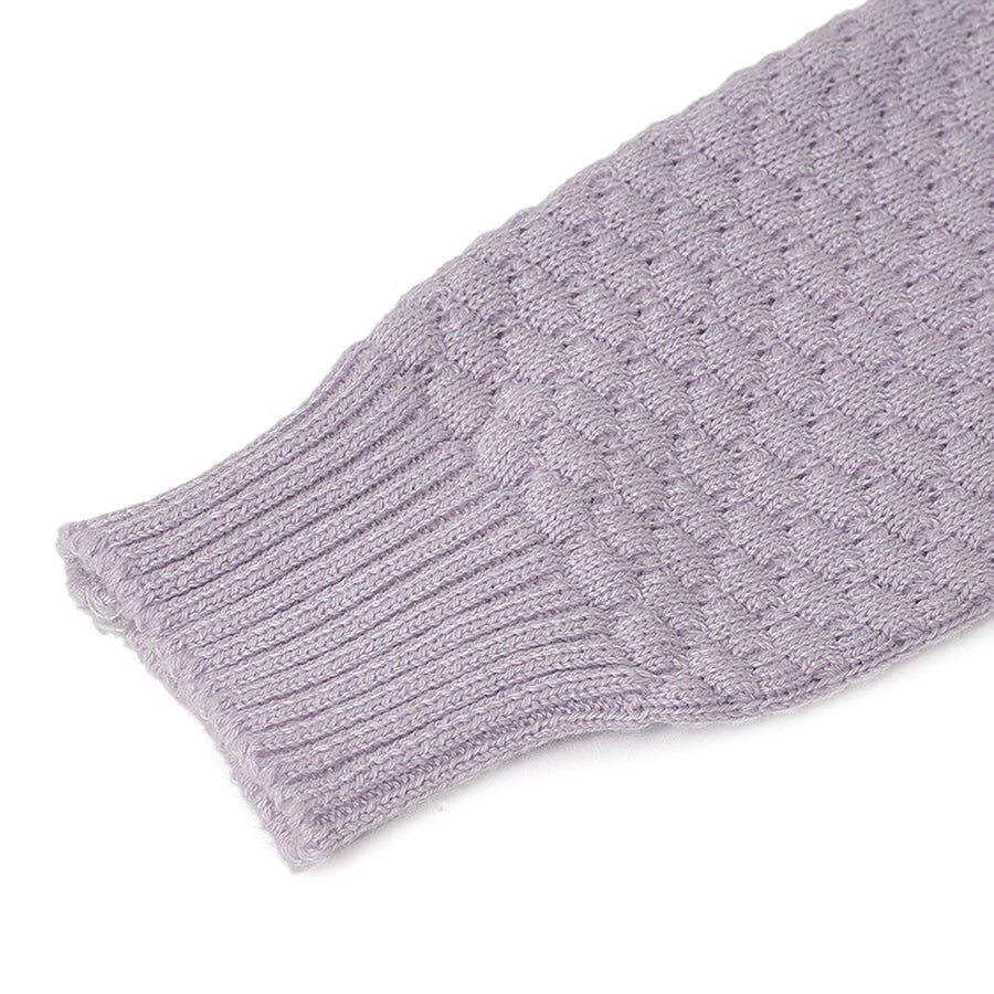 Misty Knitted Cardigan with Pyjama Set-Clothing Set-4