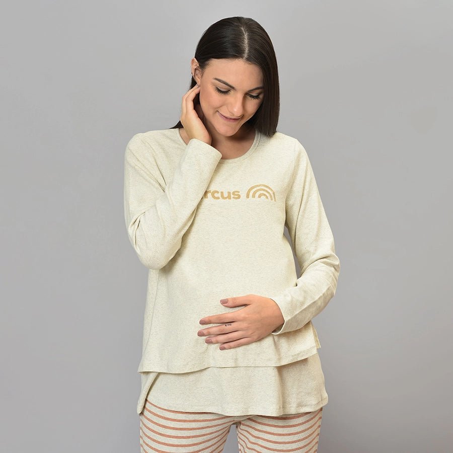 Misty Maternity Wear T-shirt & Pajama Set Clothing Set 2