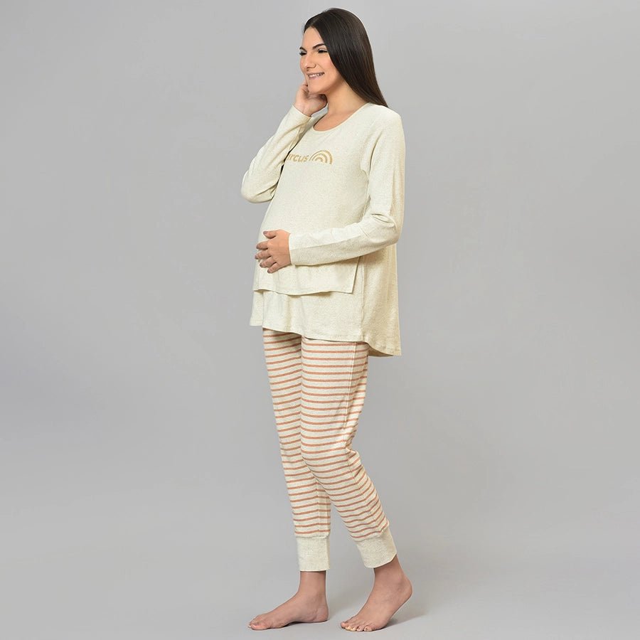 Misty Maternity Wear T-shirt & Pajama Set Clothing Set 1