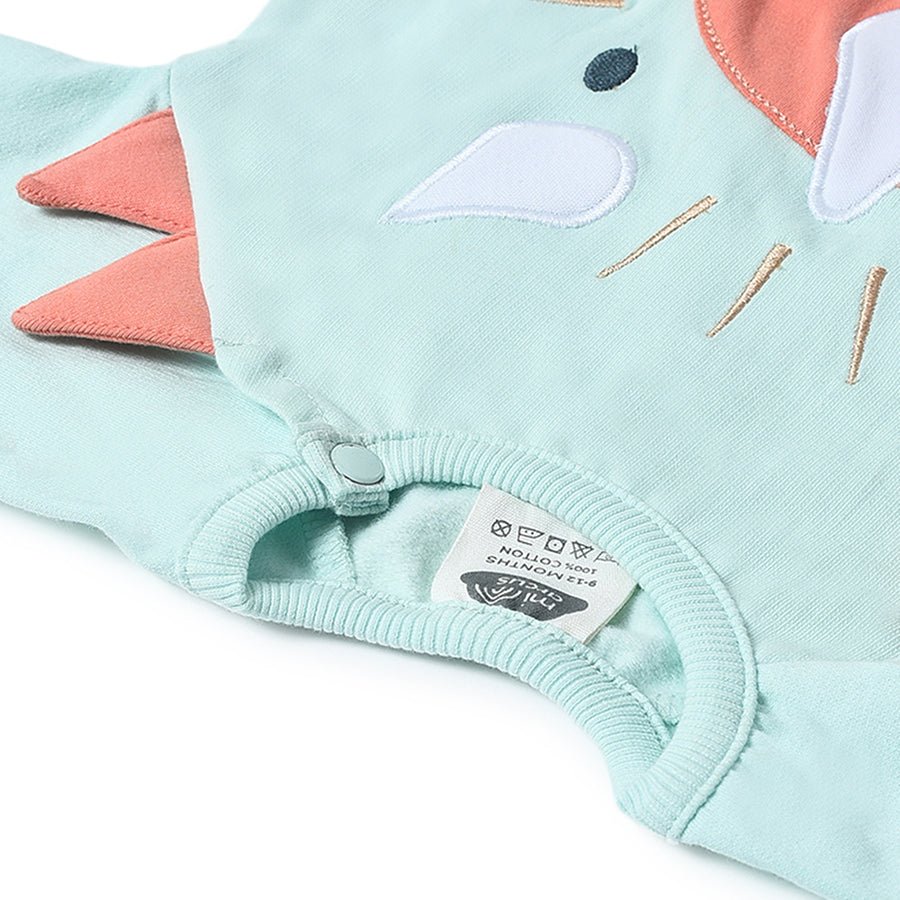 Misty Rhino Sleep Suit for Boys-Sleepsuit-3