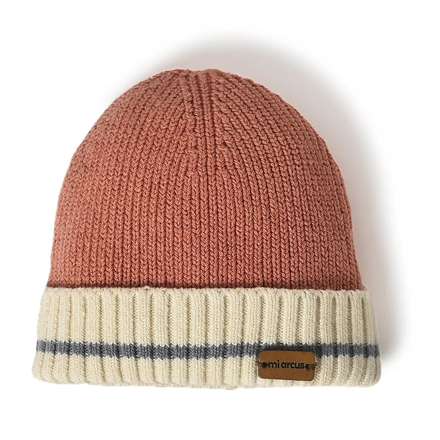 Misty Tawny Beanie Knitted Cap for Kids Cap 1