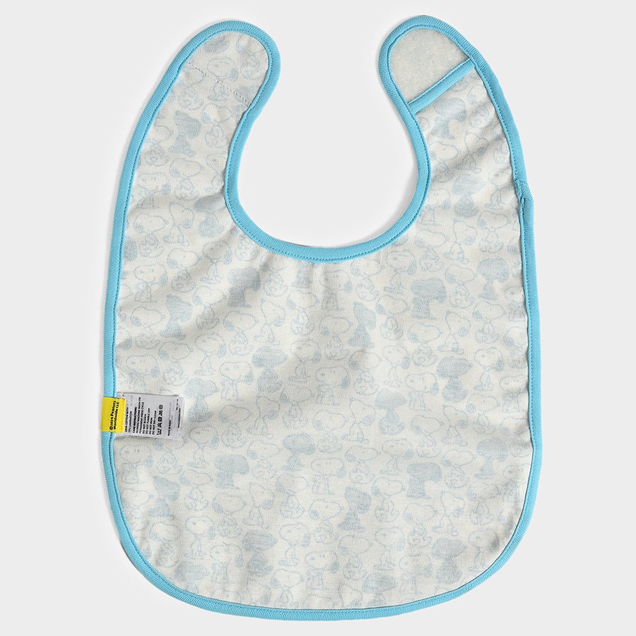 Peanuts™ Feeding Bib Blue Pack of 2 Bibs 5