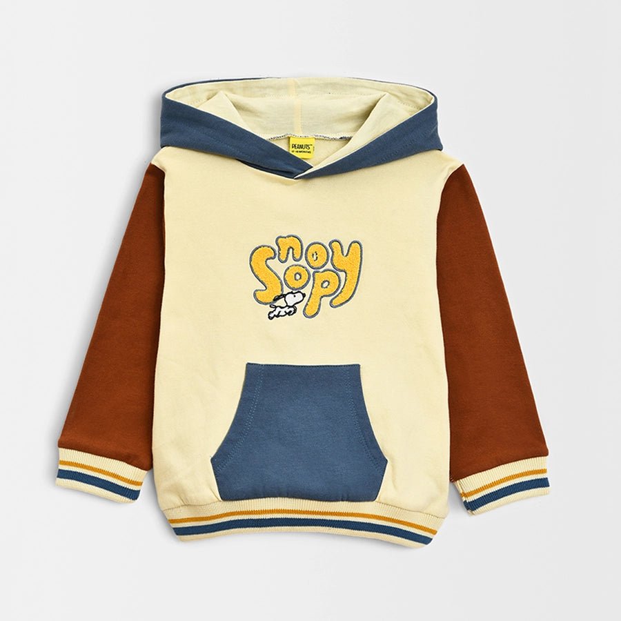 Peanuts Fleece Sweatshirt with Pyjama Set for Kids Clothing Set 3