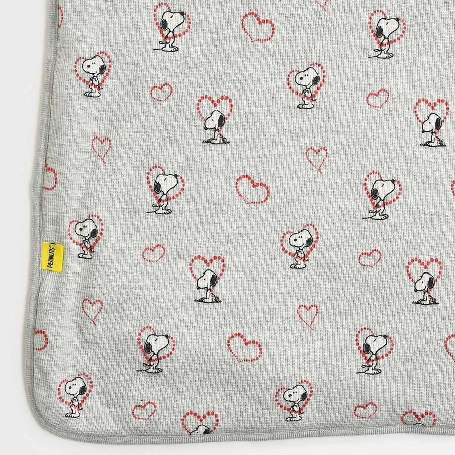 Peanuts Grey Printed Comforter Comforter 5