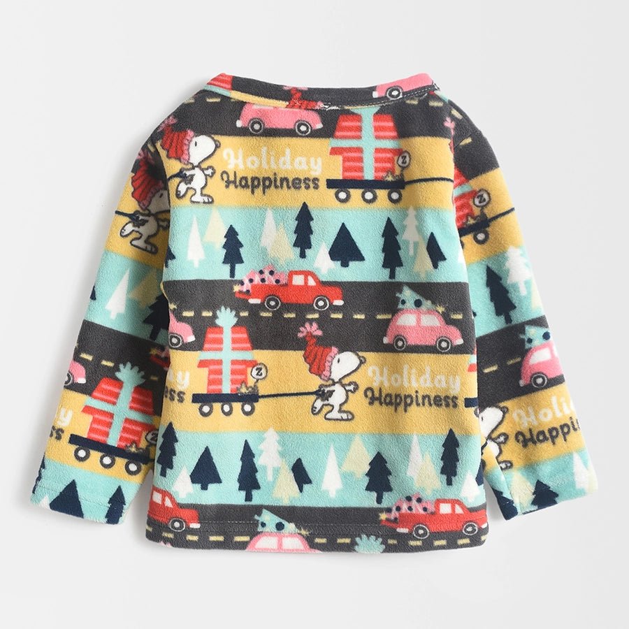 Peanuts™ Holiday Happiness Knitted Slumber Set Multi Clothing Set 3