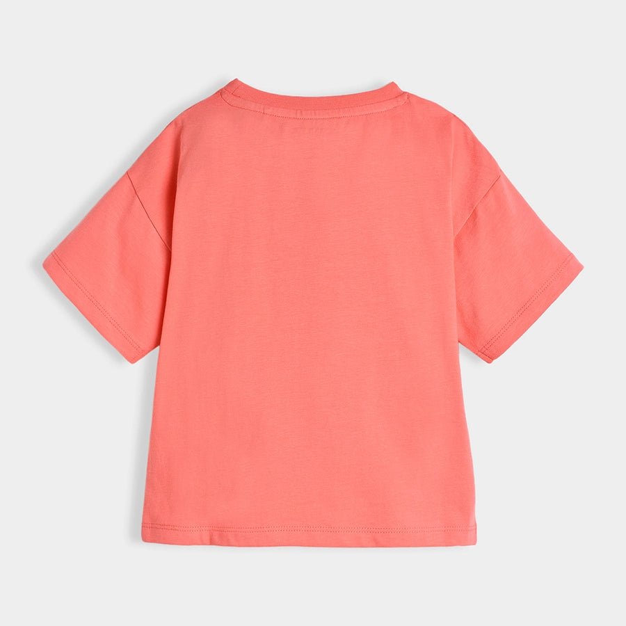 Peanuts Knitted Shell Pink T-shirt T-shirt 5