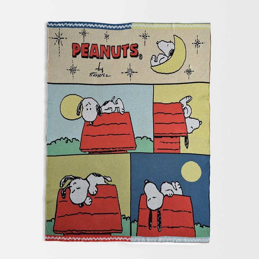 Peanuts Mini Me Multi Knitted Blanket Blanket 1