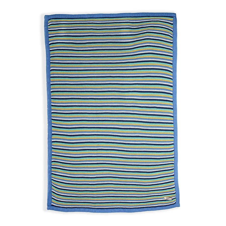 Pearl Knitted striper Blanket Blanket 4