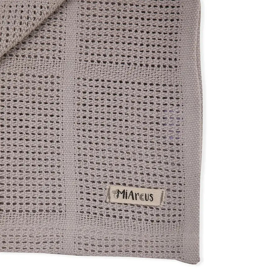 Pixie Woven Grey Blanket Blanket 6