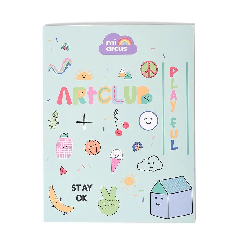 Playful Artclub Paper Color Book Books 1