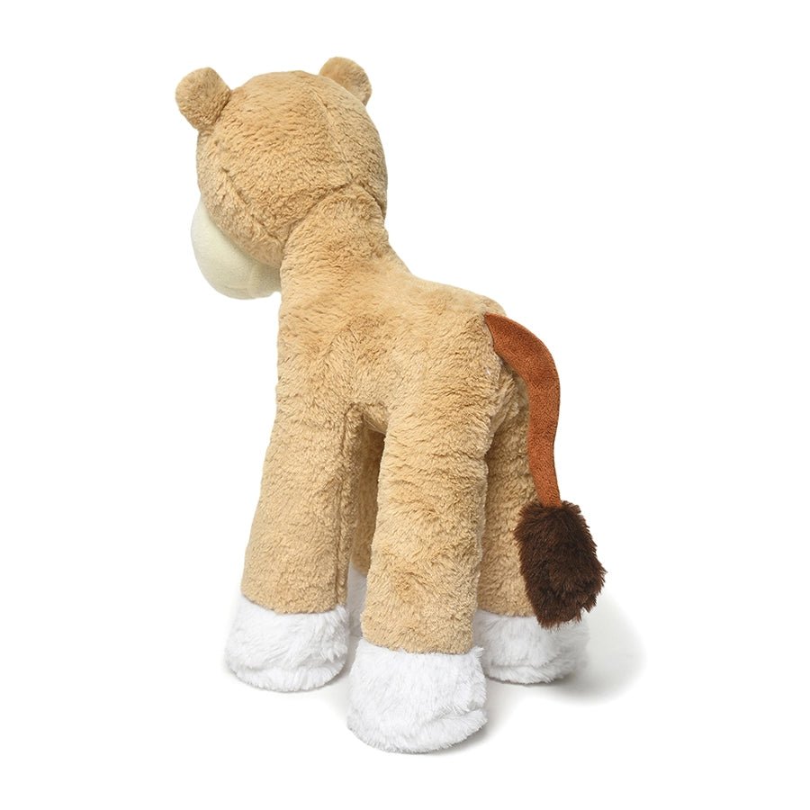 Playful Copa Soft Toy with Rabbit Fur-Soft Toys-4