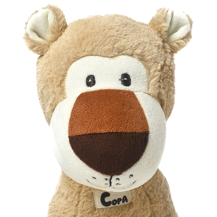 Playful Copa Soft Toy with Rabbit Fur-Soft Toys-7