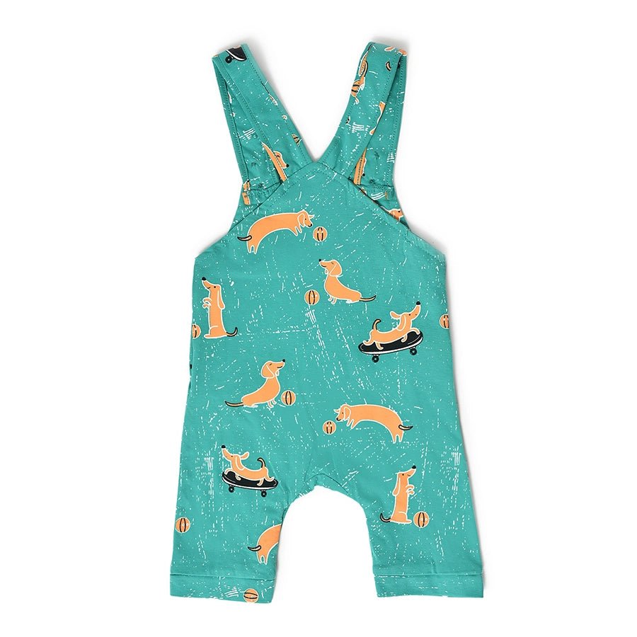 Playful Dungaree with Romper set for Babies Dungaree 10