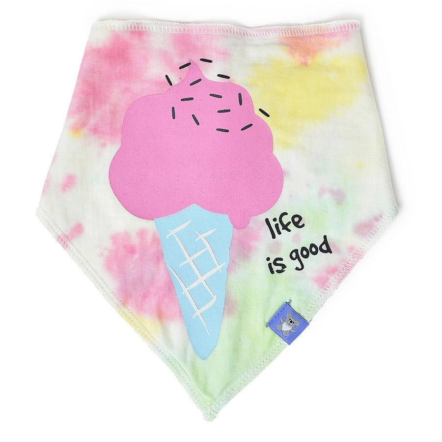Playful Multicolor Triangle Bib(Pack of 3) Bibs 3