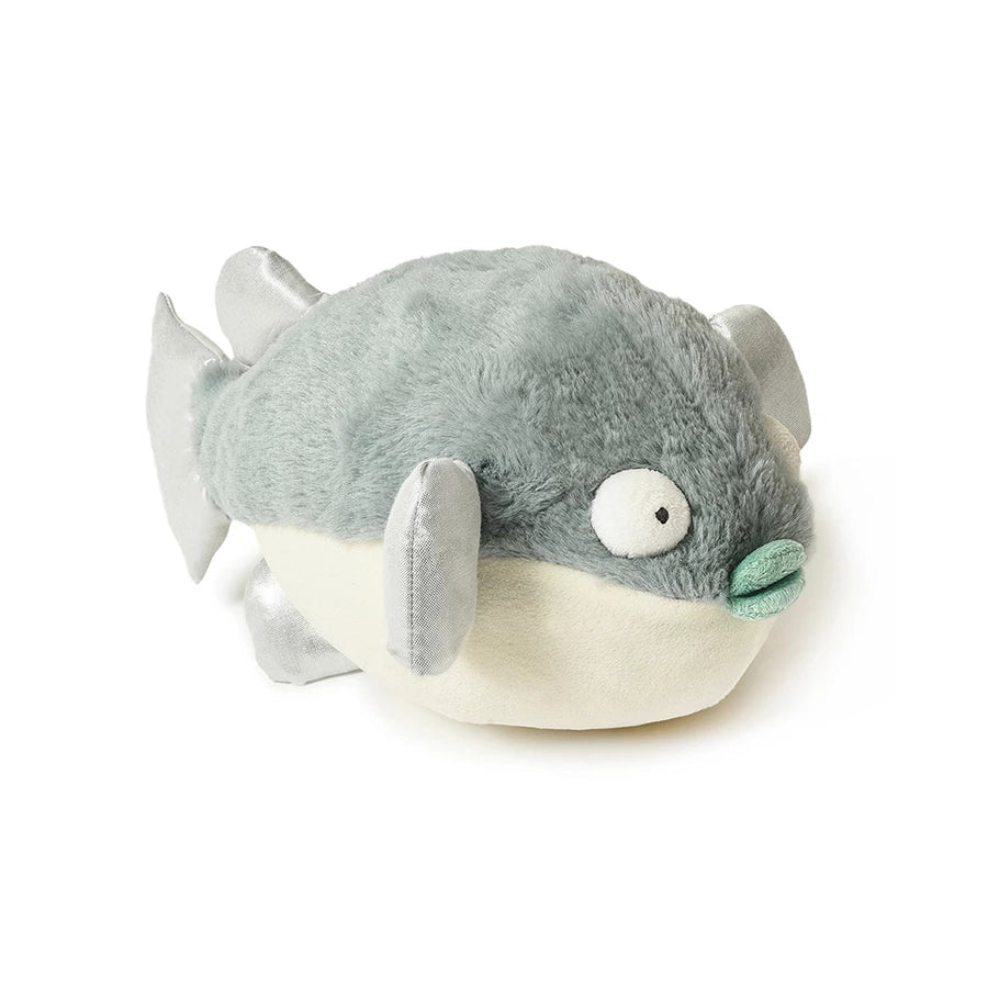 Mi Arcus Puffer Fish Soft Toys Green Fish Stuffed Toy For Babies