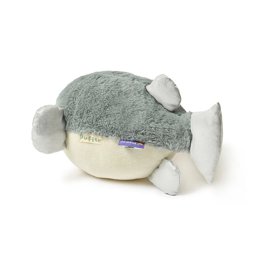 Puffer Fish Soft Toy- Green-Soft Toys-6