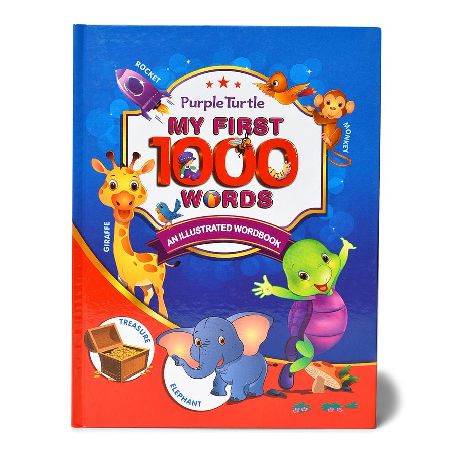 Purple Turtle My First 1000 Words Book-Books-1