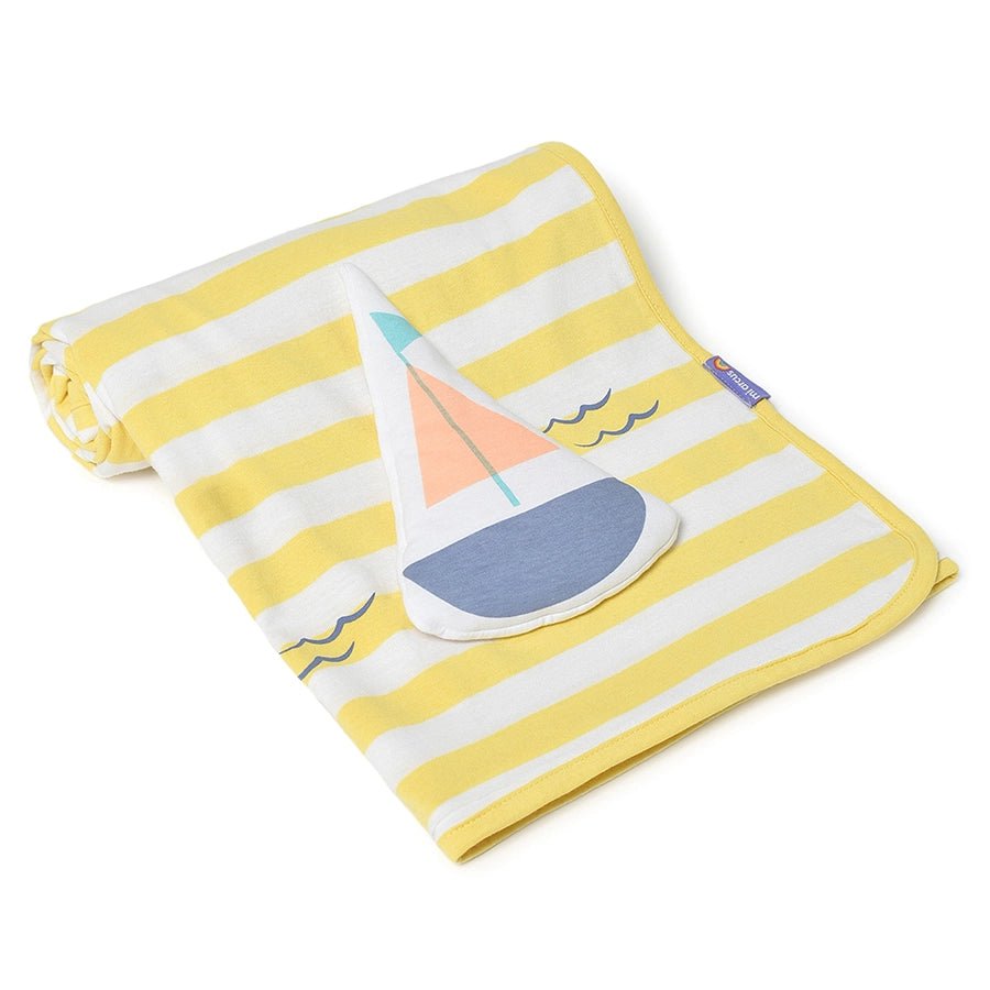 Sea World Yellow Bedding Gift set(Pack of 3) Gift Set 9