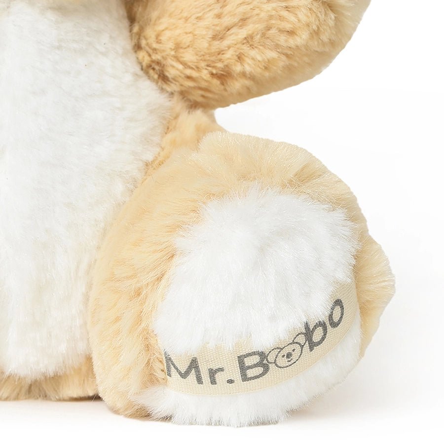 Showering Love Fur Beige Soft Toy Mr. Bobo Gift Box Soft Toy 9
