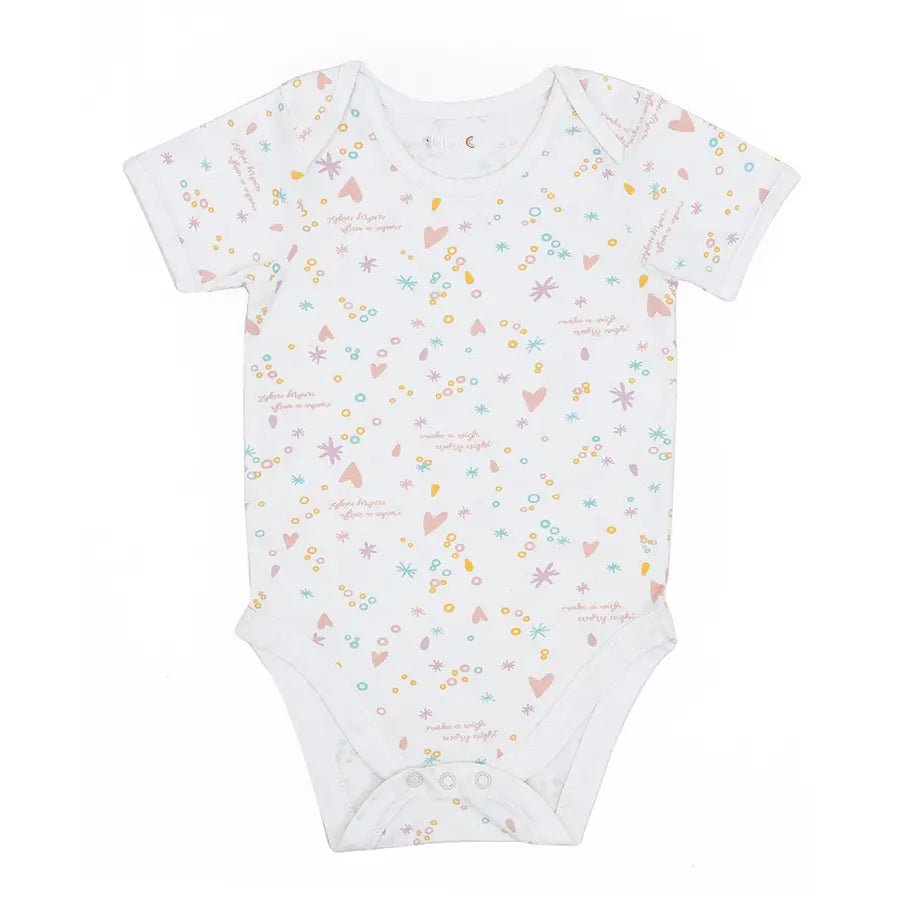 Showering Love Gemini Unisex Onesie (Pack of 2) Romper 3