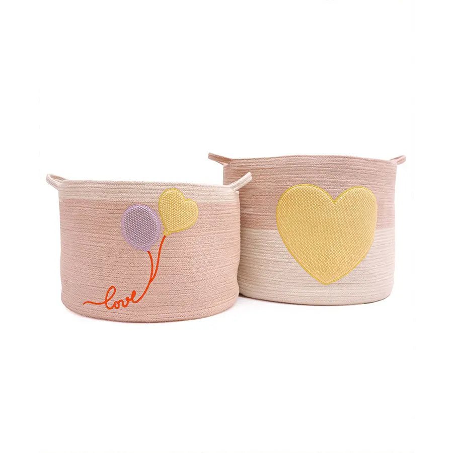 Showering Love Rope Storage Basket - Combo Pack of 2 Accessories 2