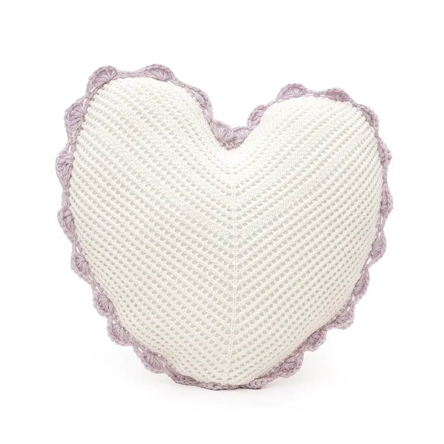 Showering Love Unisex Heart Cushion Cushion 2