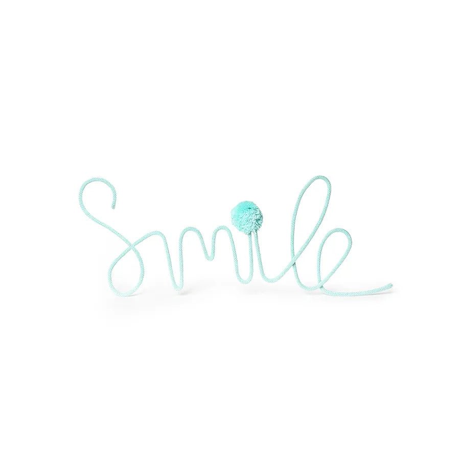 Smile Wire Knitted Decoration Wall Hanging 1