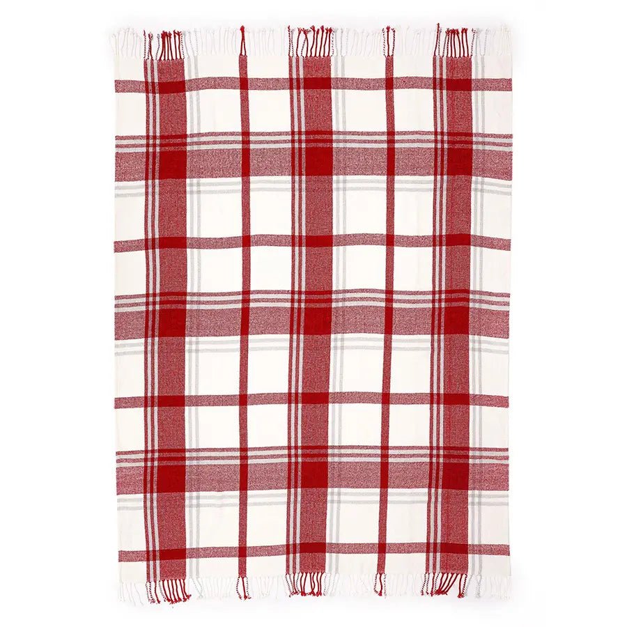 Softy Woven Plaid Throw Throw 3