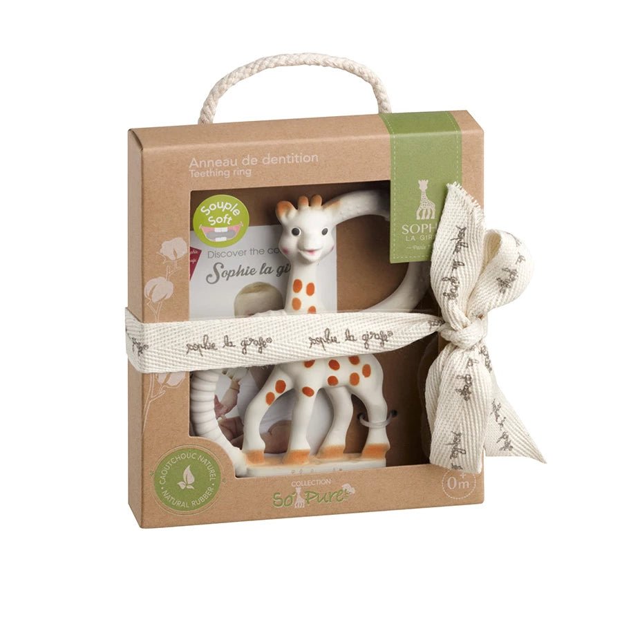 Sophie la girafe So Pure Teether Ring Soft Toys 4