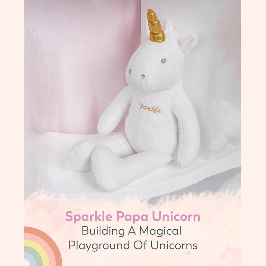 Sparkle Papa Unicorn Soft Toy-Soft Toys-7