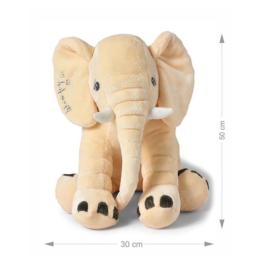 Elephant cuddly top toy baby