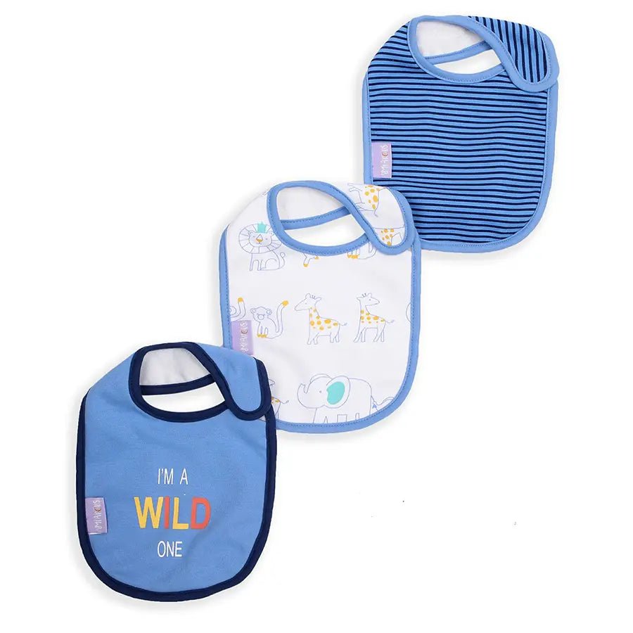 Toddler Knitted Bib - Safari-Bibs-1