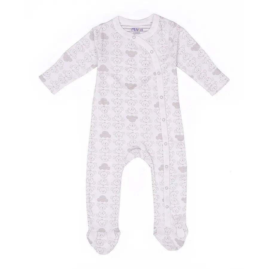Unisex Comfy Knitted Sleep Suit - Koala (Pack of 2)-Sleepsuit-4